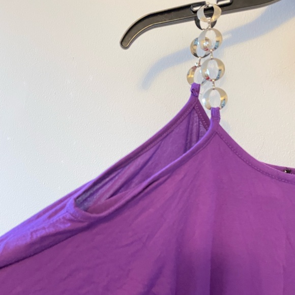 Vintage Primadonna Top, Cold shoulder open shoulder top chain straps XS - Picture 5 of 5